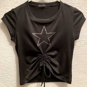 Star Screen Print Top